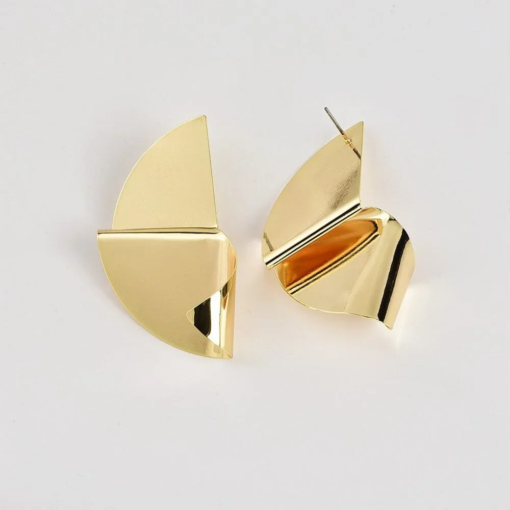 Earrings Women Geometric Shape Bohemian Hoop Drop Cute Trendy Jewelry - Picture 3 of 7